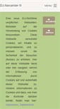 Mobile Screenshot of dj-alexander.ch